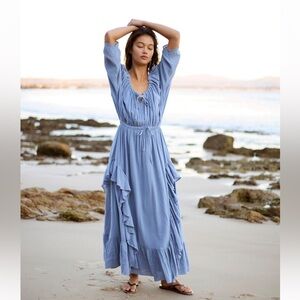 Free People Shore Chic Maxi Dress Size XS